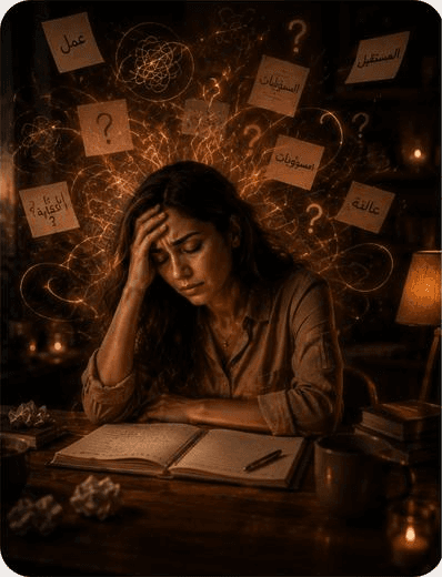 في حاجة شاغلة بالك؟